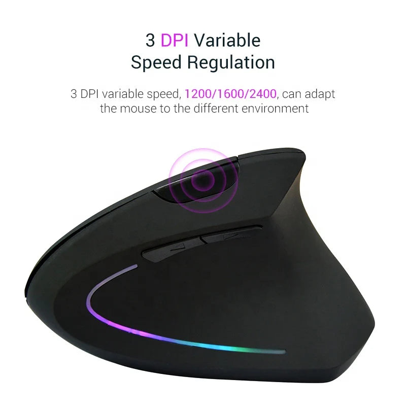 Ergonomic vertical mouse